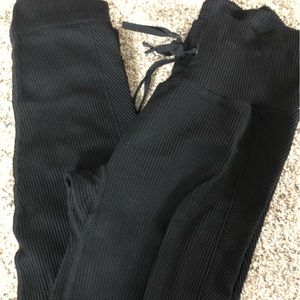 PINK Ribbed Leggings